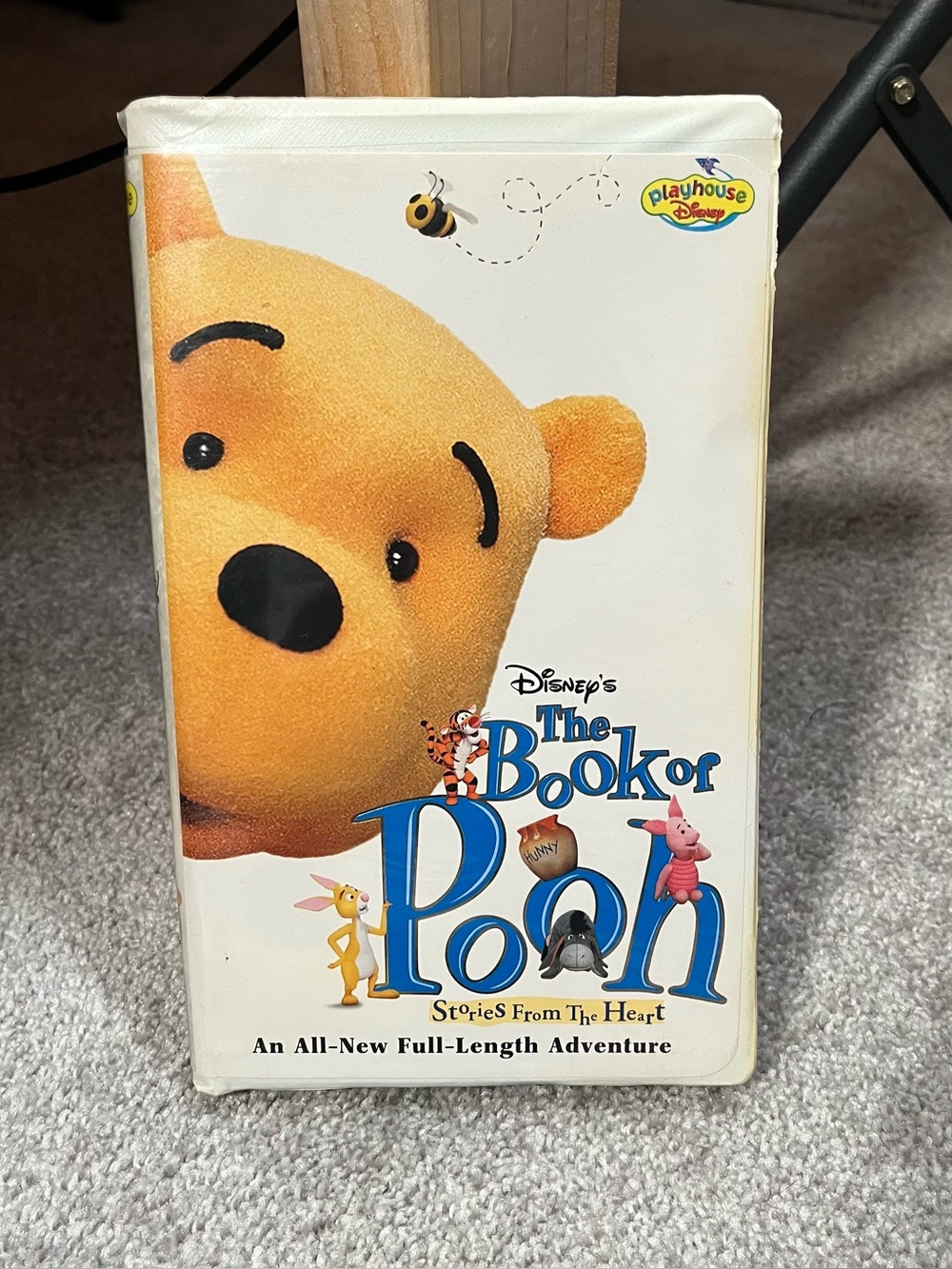 Book of Pooh: Stories from the Heart VHS Disney Clamshell Tested